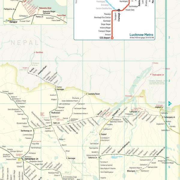 Great Indian Railway Atlas - 4th Edition - Indianrailstuff